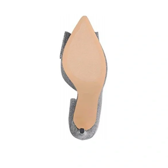 Betsey Johnson Prince-p Pump in silver glitter - Picture 4 of 9